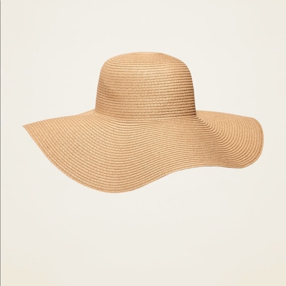 Old Navy Accessories - NWOT Braided Wide Brim Sun Hat